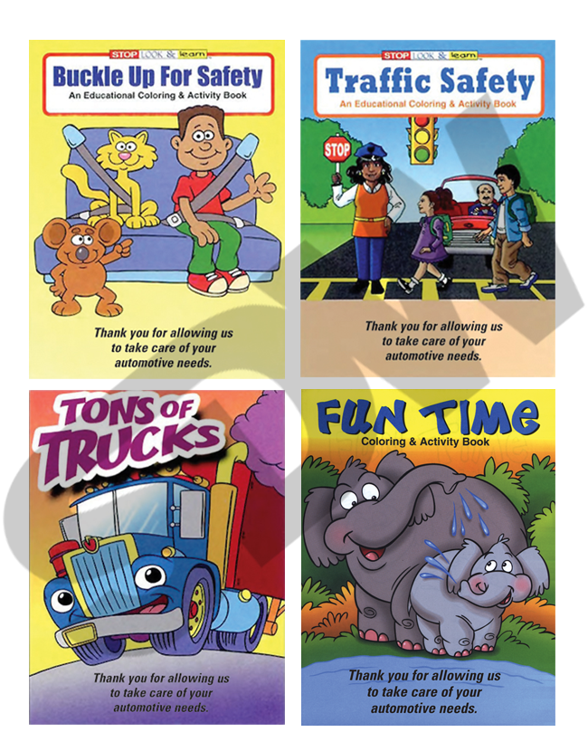 Kids: Coloring Books (50pk) #4-8790-8793 – SDW